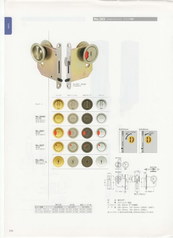 BEST Pocket Door Lock
